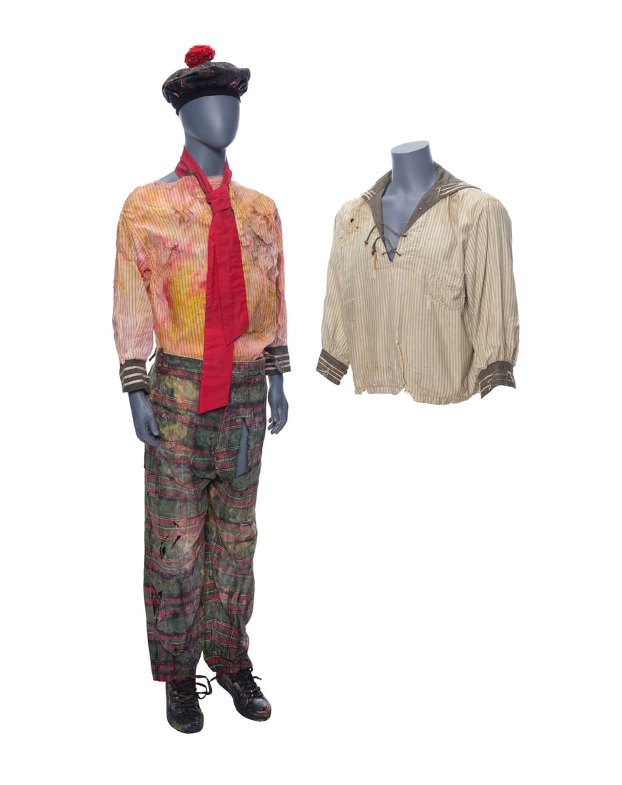 HOOK (1991) - Thud Butt's (Raushan Hammond) Ensemble with Autographed Hat and "Food Fight" Shirt (1 of 16)