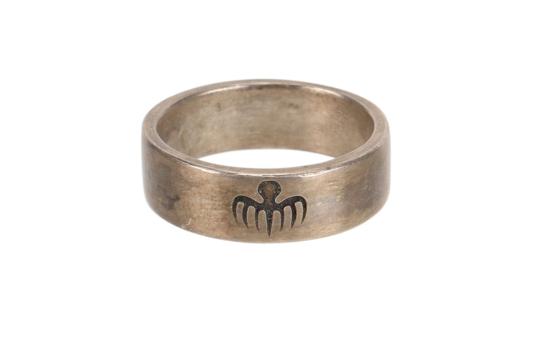 JAMES BOND: SPECTRE (2015) - SPECTRE Metal Ring: JAMES BOND: SPECTRE (2015) - SPECTRE Metal Ring - A SPECTRE metal ring from Sam Mendes' James Bond film Spectre. SPECTRE rings were worn by agents of the international crime syndicate and James Bond (
