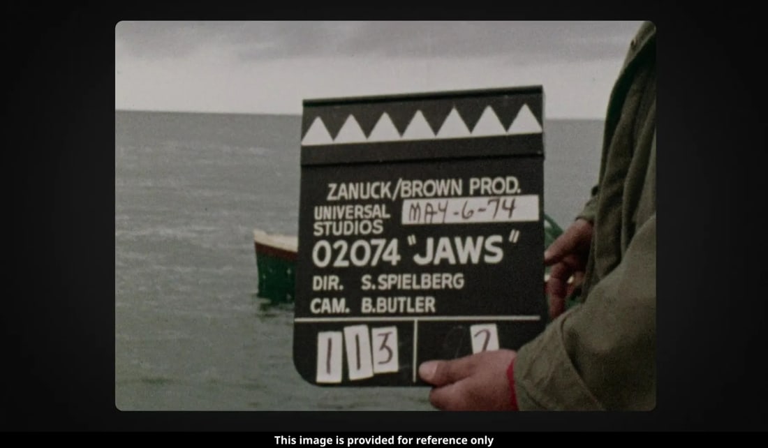 JAWS (1975) - Shark Tooth Clapperboard - 7