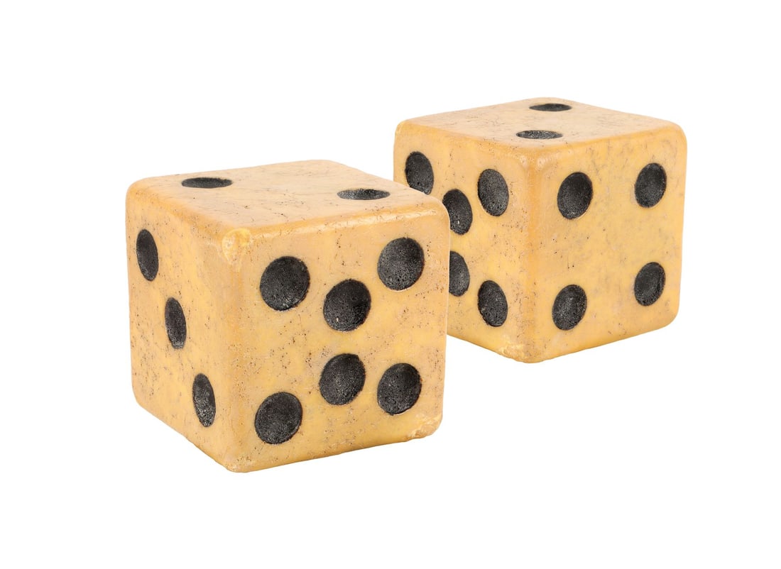 JUMANJI (1995) - Screen-Matched Oversized Jumanji Dice (1 of 12)