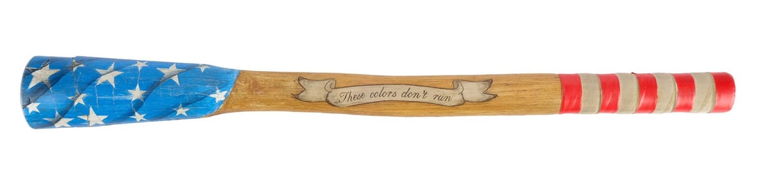 KICK-ASS 2 (2013) - Colonel Stars and Stripes' (Jim Carrey) Stunt "Betsy Ross" Bat (1 of 12)