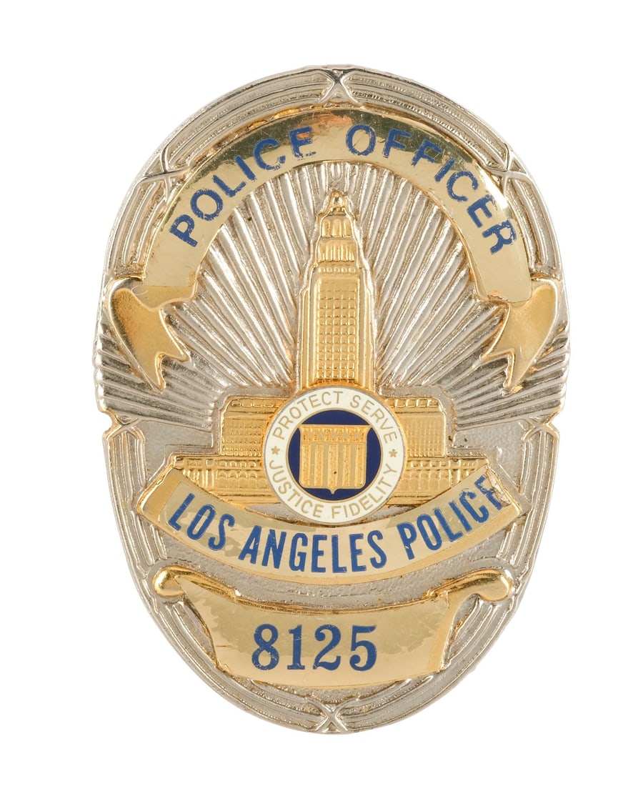 LETHAL WEAPON 3 (1992) - Mike Papac Collection: Martin Riggs' (Mel Gibson) LAPD Badge (1 of 6)