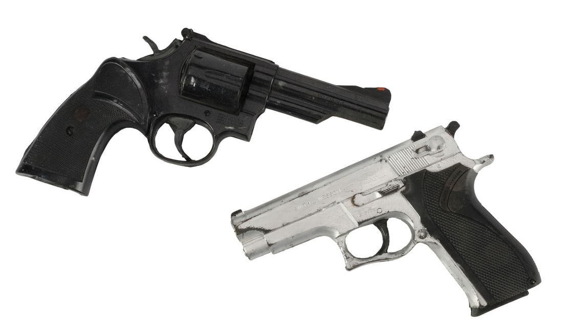 LETHAL WEAPON 3 (1992) - Mike Papac Collection: Roger Murtaugh's (Danny Glover) Stunt Smith & Wesson (1 of 17)