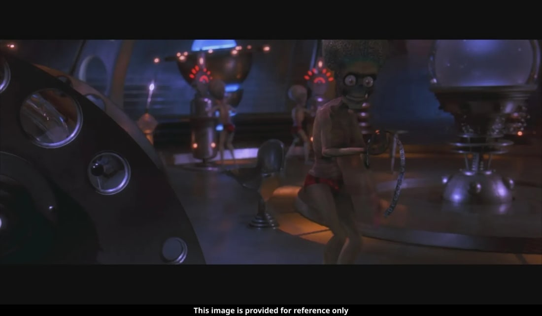 MARS ATTACKS! (1996) - Stop-Motion Martian Puppet - 10