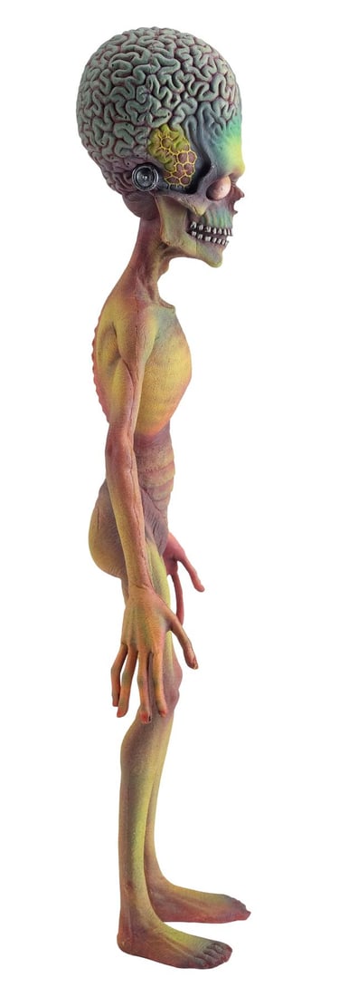 MARS ATTACKS! (1996) - Stop-Motion Martian Puppet - 5