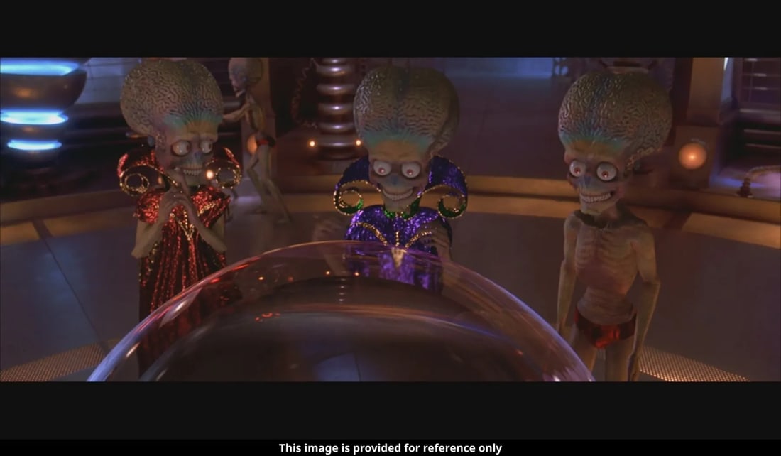 MARS ATTACKS! (1996) - Stop-Motion Martian Puppet - 7