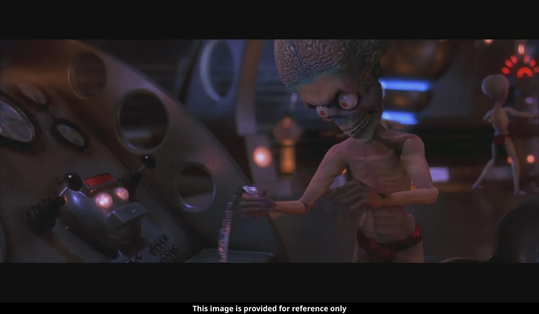 MARS ATTACKS! (1996) - Stop-Motion Martian Puppet - 8