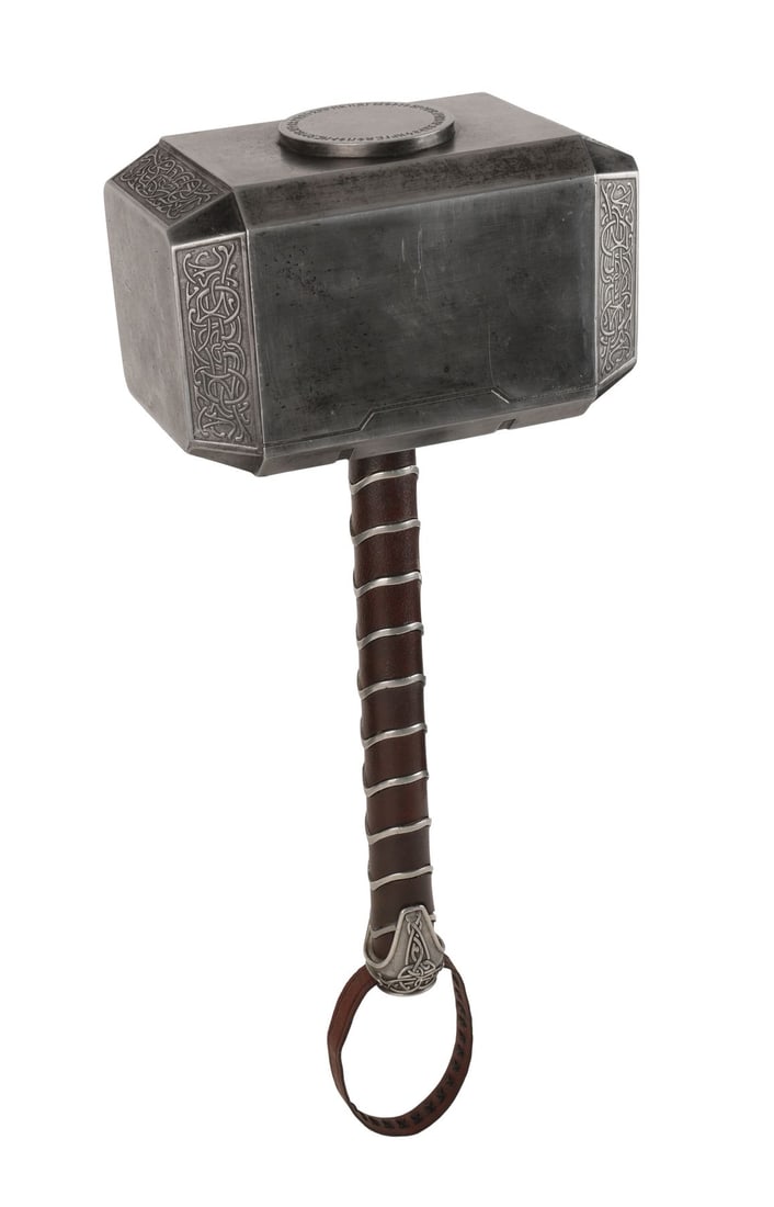 THOR: THE DARK WORLD (2013) - Thor's (Chris Hemsworth) Hero Mjolnir: THOR: THE DARK WORLD (2013) - Thor's (Chris Hemsworth) Hero Mjolnir - Thor's (Chris Hemsworth) hero Mjolnir hammer from Alan Taylor's superhero sequel Thor: The Dark World. Given to Thor by his