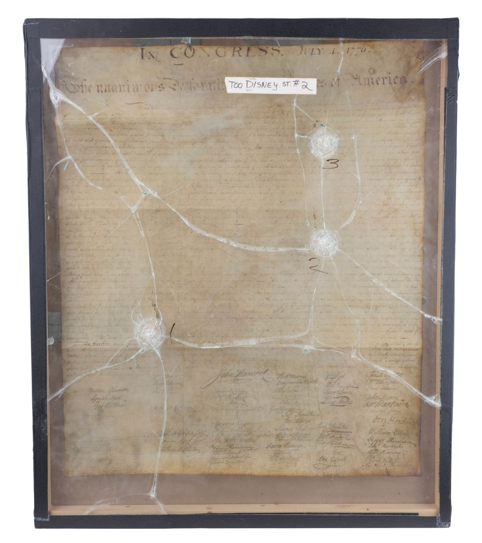 NATIONAL TREASURE (2004) - SFX Declaration of Independence (1 of 11)