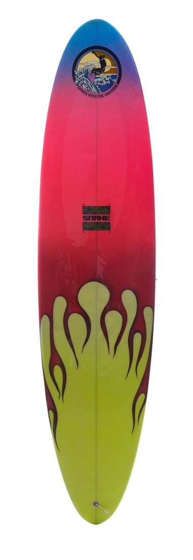 POINT BREAK (1991) - Johnny Utah's (Keanu Reeves) Surfboard: POINT BREAK (1991) - Johnny Utah's (Keanu Reeves) Surfboard - Johnny Utah's (Keanu Reeves) surfboard from Kathryn Bigelow's Point Break. Rookie FBI agent Utah went undercover in the local surfing comm