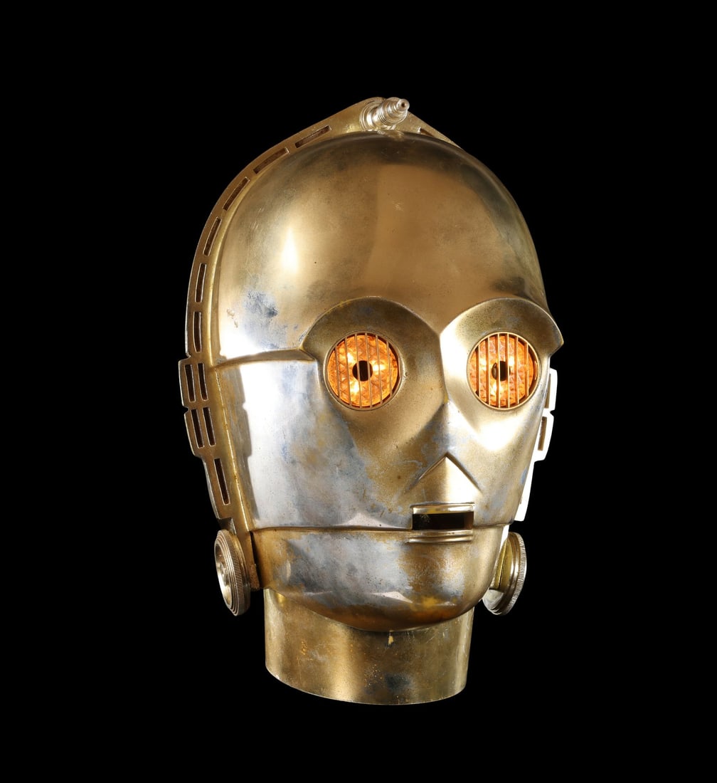 STAR WARS: THE EMPIRE STRIKES BACK (1980) - Light-Up C-3PO Head (1 of 20)