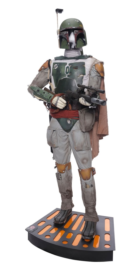 STAR WARS: THE EMPIRE STRIKES BACK (1980) - Light-Up Sideshow Collectibles Life-Size Boba Fett (1 of 10)