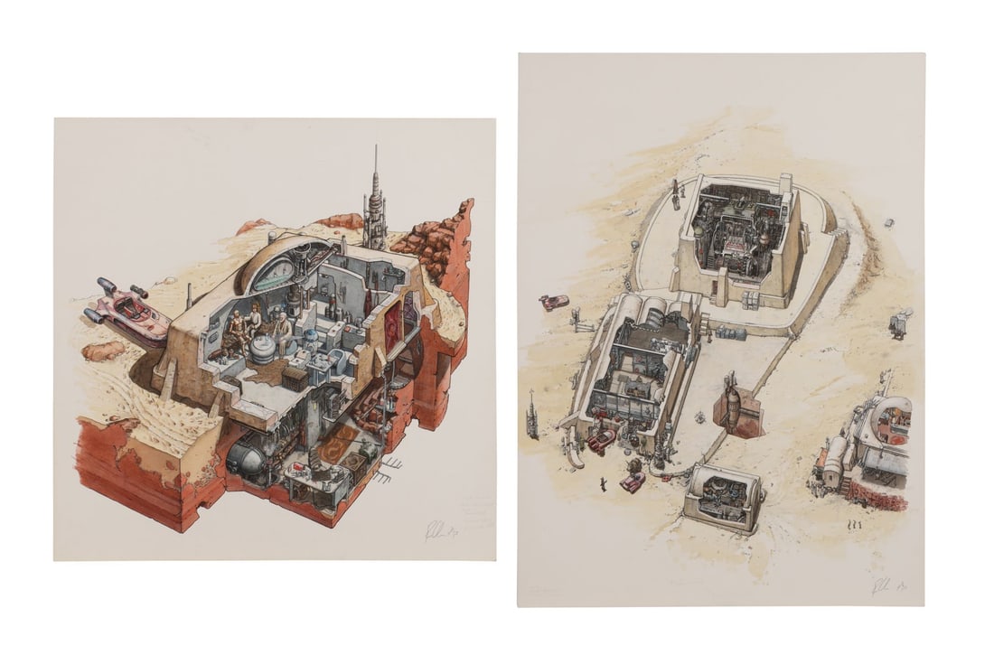 STAR WARS: COMPLETE LOCATIONS - INSIDE THE WORLDS OF EPISODES I TO VI (2005) - Richard Chasemore (1 of 11)