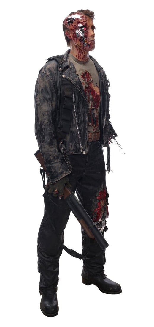 TERMINATOR 2: JUDGMENT DAY (1991) - Planet Hollywood Collection: Full-Size Battle-Damaged Stan (1 of 9)