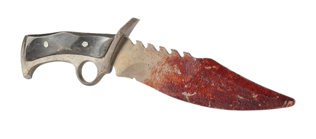 THE WALKING DEAD (T.V. SERIES, 2010 - 2022) - Daryl Dixon's (Norman Reedus) Bloodied Stunt Bowie (1 of 10)