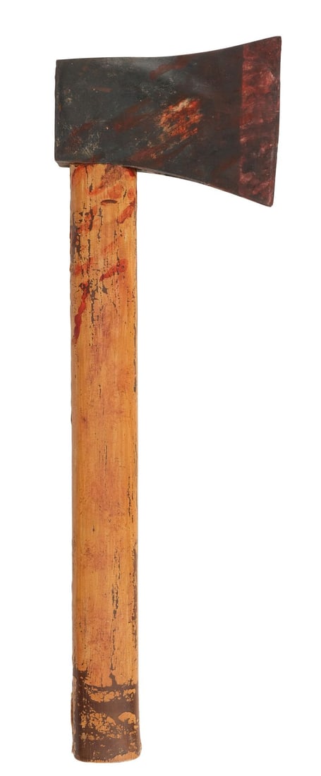 THE WALKING DEAD (T.V. SERIES, 2010 - 2022) - Rick Grimes' (Andrew Lincoln) Bloodied Stunt Hatchet (1 of 9)