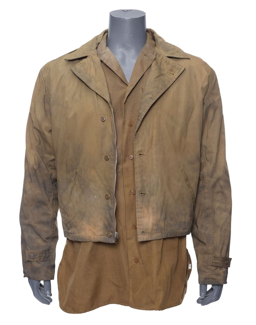 X-MEN ORIGINS: WOLVERINE (2009) - Logan's (Hugh Jackman) World War II Army Jacket and Shirt (1 of 9)
