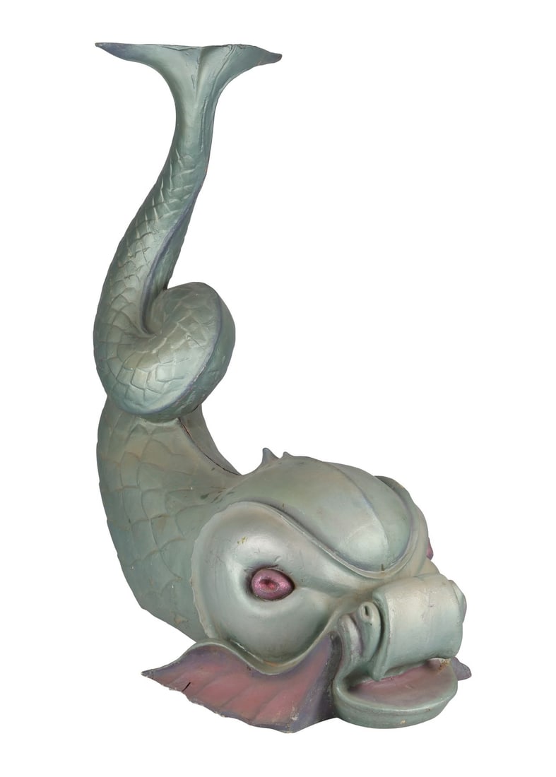 BACK TO THE FUTURE PART II (1989) - Large Enchantment Under The Sea Dance Fish Statue: BACK TO THE FUTURE PART II (1989) - Large Enchantment Under The Sea Dance Fish Statue - A large Enchantment Under the Sea Dance decorative fish statue from Robert Zemeckis' Back to the Future Part II.