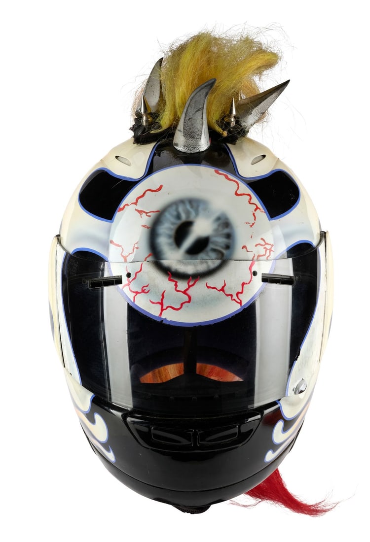 BATMAN & ROBIN (1997) - Spike's Stunt Motorcycle Helmet (1 of 12)