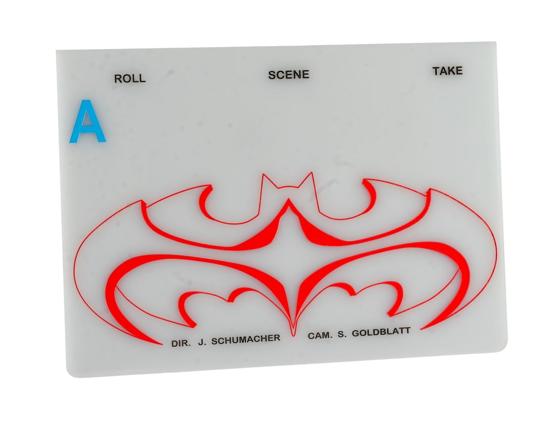 BATMAN & ROBIN (1997) - Clapperboard "A" - 3