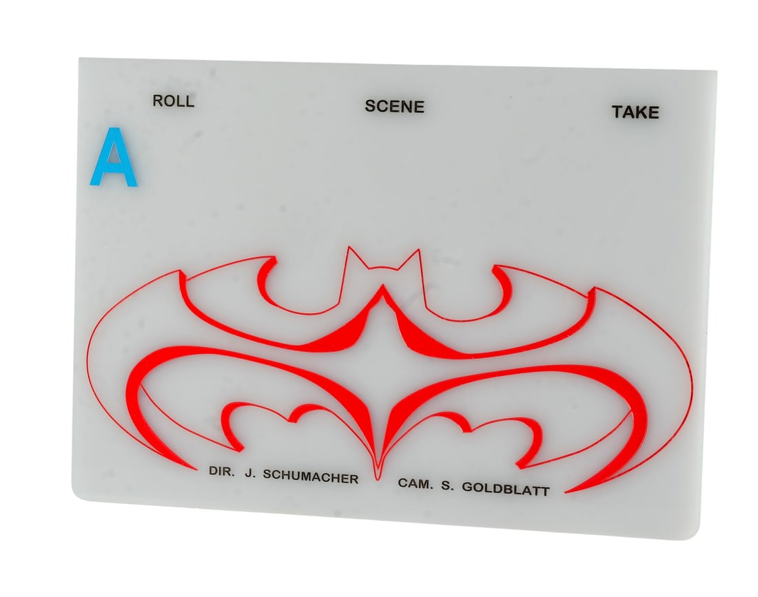 BATMAN & ROBIN (1997) - Clapperboard "A" - 4