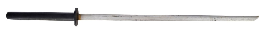 BATMAN BEGINS (2005) - Decoy Ra's Al Ghul's (Ken Watanabe) Stunt Sword: BATMAN BEGINS (2005) - Decoy Ra's Al Ghul's (Ken Watanabe) Stunt Sword - Decoy Ra's Al Ghul's (Ken Watanabe) stunt sword from Christopher Nolan's Batman Begins. Ra's wielded his sword when he dueled B