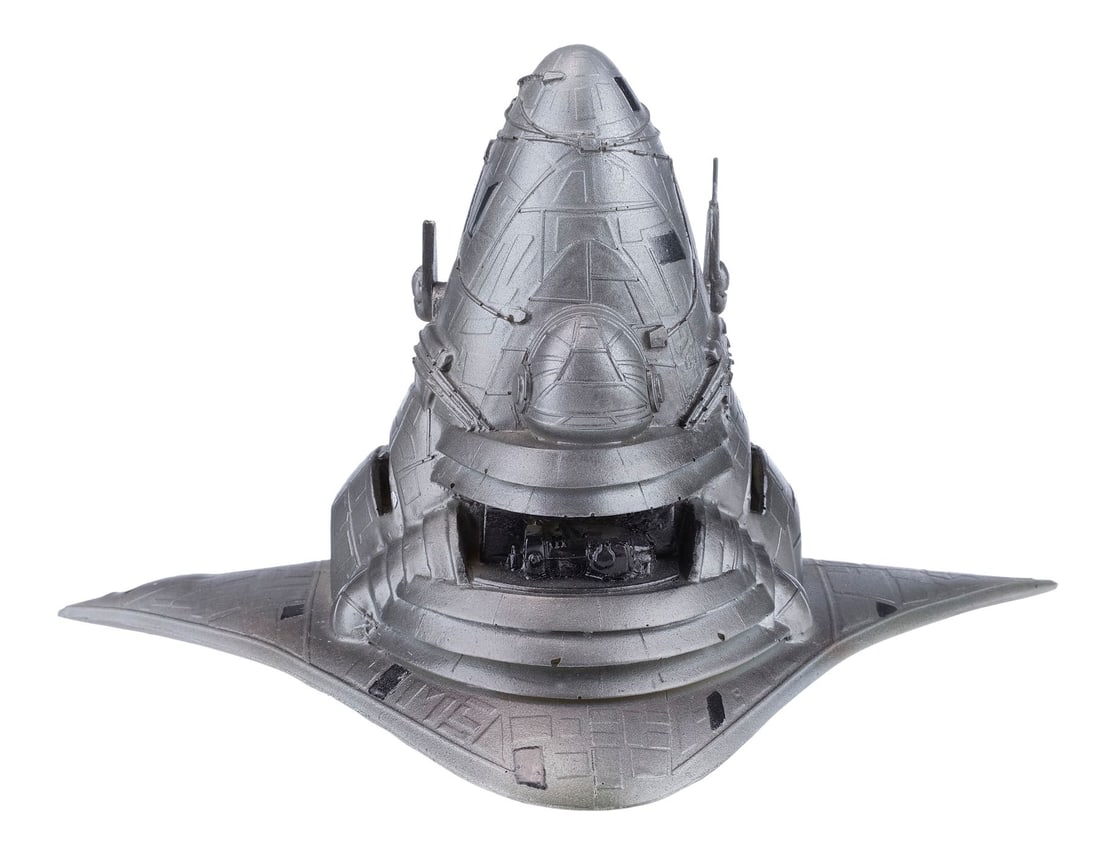 CONEHEADS (1993) - Planet Hollywood Collection: Production-Made Remulakian Spaceship Model Miniature (1 of 13)