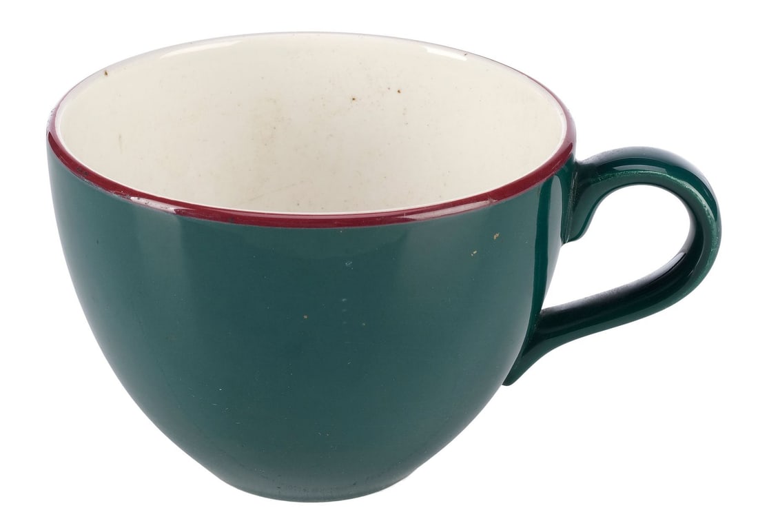 FRIENDS (T.V. SERIES, 1994-2004) - Central Perk Mug: FRIENDS (T.V. SERIES, 1994-2004) - Central Perk Mug - A Central Perk mug from David Crane's and Marta Kauffman's Friends. Rachel Green (Jennifer Aniston), Monica Geller (Courteney Cox), Phoebe Buffay