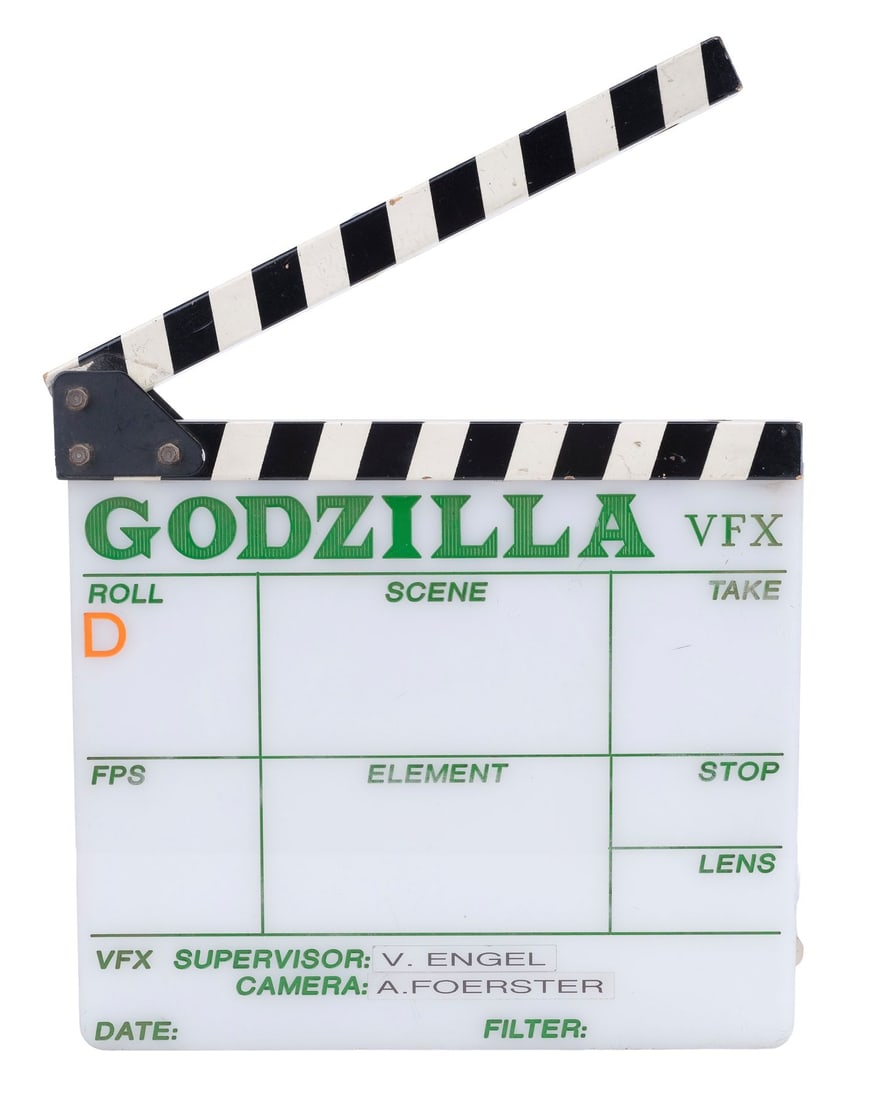 GODZILLA (1998) - Clapperboard "D" (1 of 4)