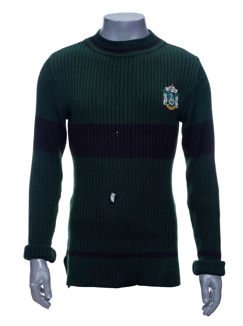 HARRY POTTER AND THE HALF-BLOOD PRINCE (2009) - Slytherin Quidditch Sweater (1 of 7)