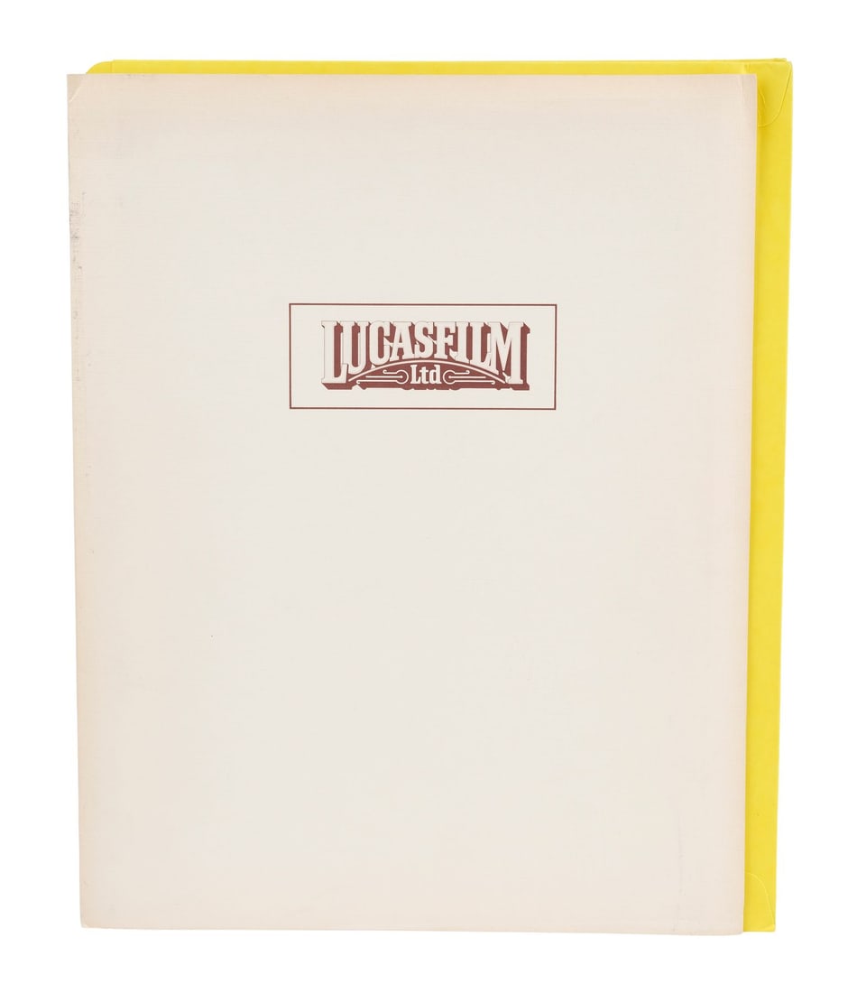 INDIANA JONES AND THE RAIDERS OF THE LOST ARK (1981) - Bound Revised Fifth Draft Script: INDIANA JONES AND THE RAIDERS OF THE LOST ARK (1981) - Bound Revised Fifth Draft Script - A bound revised fifth draft script from the production of Steven Spielberg's Raiders of the Lost Ark. The firs