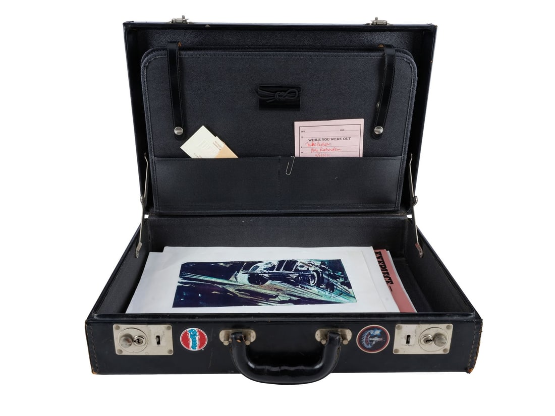 INDIANA JONES AND THE RAIDERS OF THE LOST ARK (1981) - Richard Edlund's Briefcase with Collection of (1 of 6)