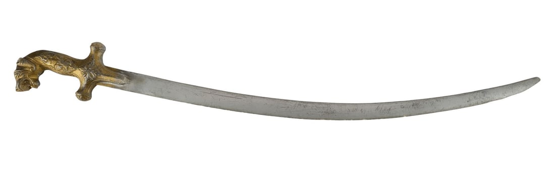 INDIANA JONES AND THE TEMPLE OF DOOM (1984) - Thuggee Guard Scimitar Sword (1 of 7)