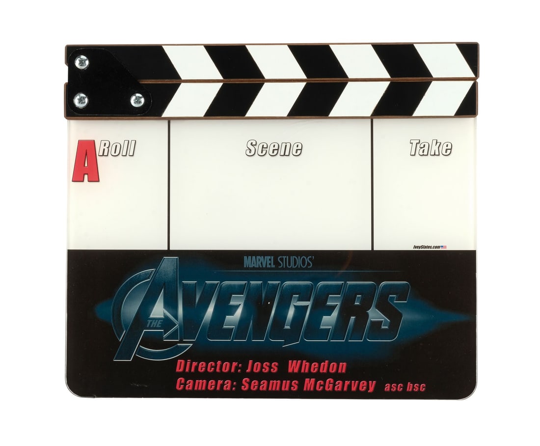 THE AVENGERS (2012) - "A" Camera Clapperboard - 2
