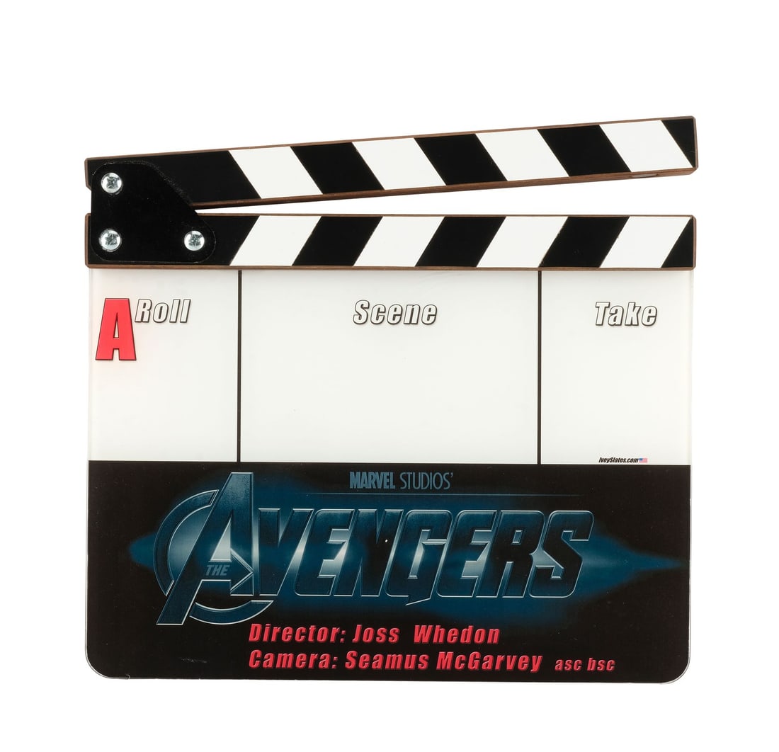 THE AVENGERS (2012) - "A" Camera Clapperboard - 4
