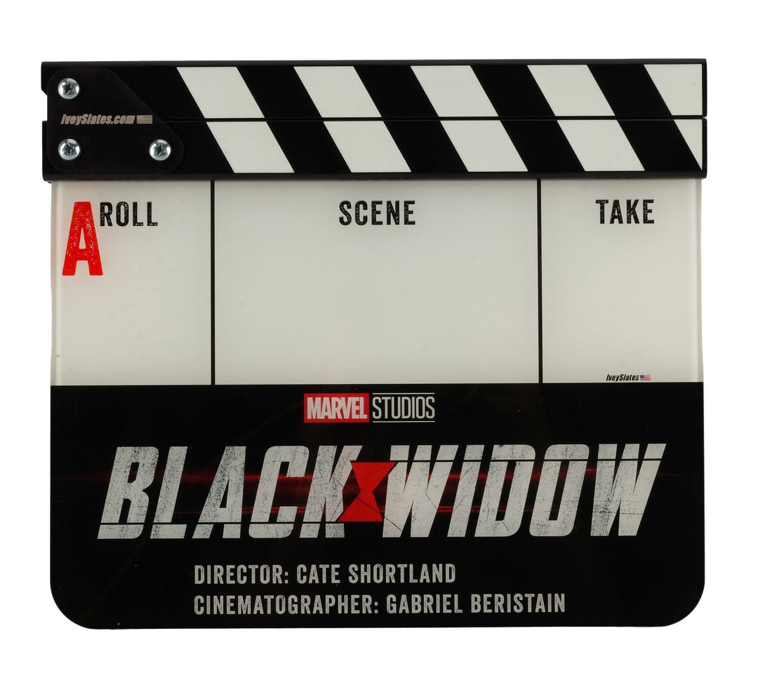 BLACK WIDOW (2021) - "A" Camera Clapperboard - 2