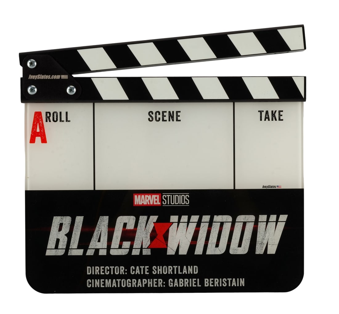 BLACK WIDOW (2021) - "A" Camera Clapperboard - 4