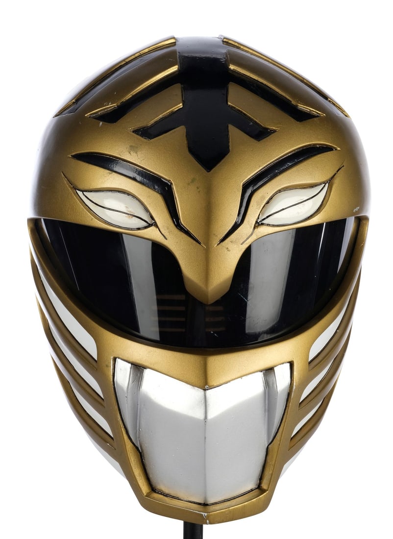 MIGHTY MORPHIN POWER RANGERS: THE MOVIE (1995) - White Ranger Touring Helmet (1 of 11)