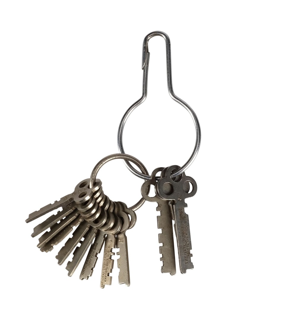 THE PENGUIN (T.V. SERIES, 2024) - Oz Cobb's (Colin Farrell) Hero Lockbox Key Ring (1 of 3)