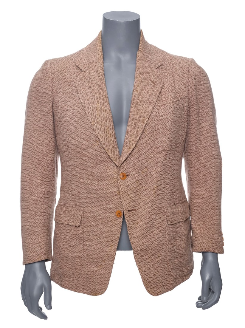 CHARLIE CHAPLIN - Charlie Chaplin's Tan Sportcoat (circa 1934) (1 of 6)