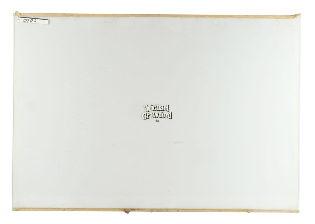 HELLO, DOLLY! (1969) - Michael Crawford's Hand-Painted Title Card: HELLO, DOLLY! (1969) - Michael Crawford's Hand-Painted Title Card - Michael Crawford's hand-painted title card from Gene Kelly's Hello, Dolly! Crawford - the storied singer and actor best known for hi