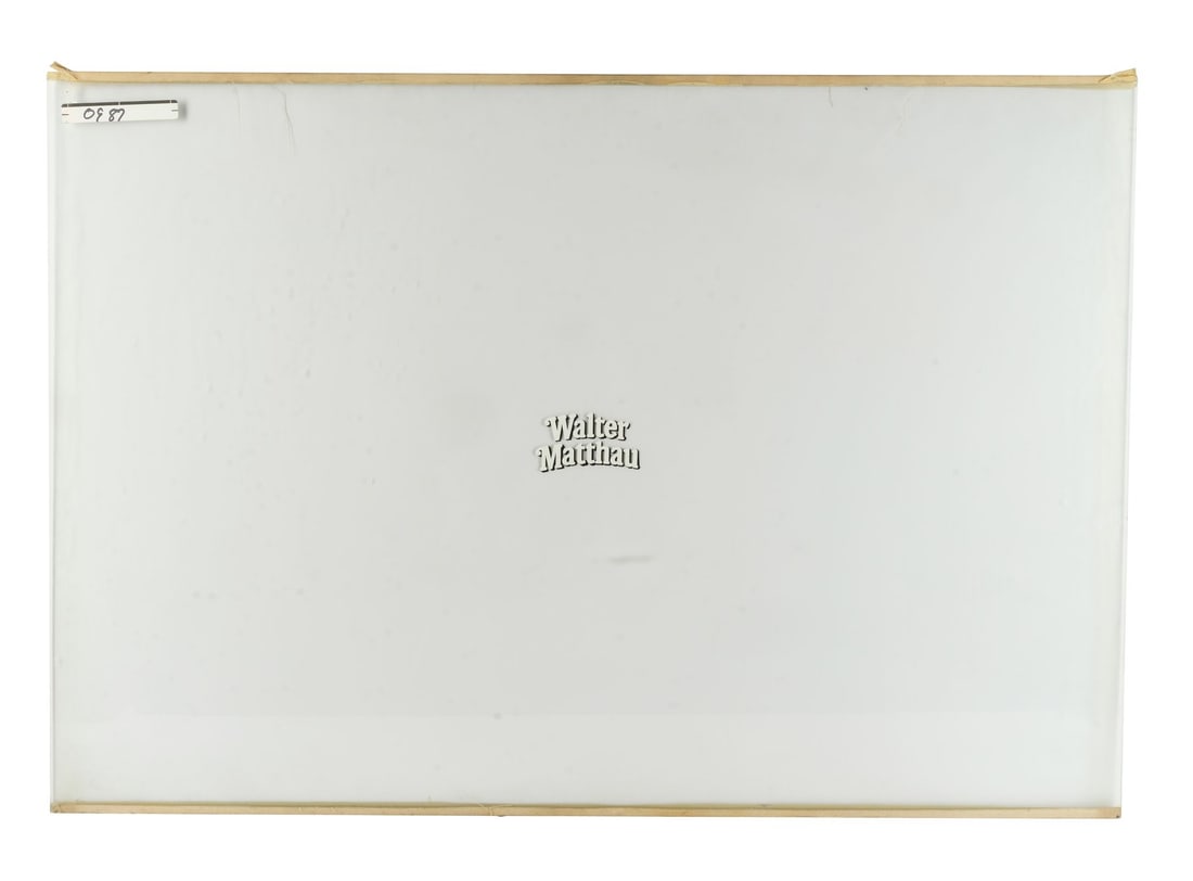 HELLO, DOLLY! (1969) - Walter Matthau's Hand-Painted Title Card: HELLO, DOLLY! (1969) - Walter Matthau's Hand-Painted Title Card - Walter Matthau's hand-painted title card from Gene Kelly's Hello, Dolly! Often considered among the greatest performers in cinematic h