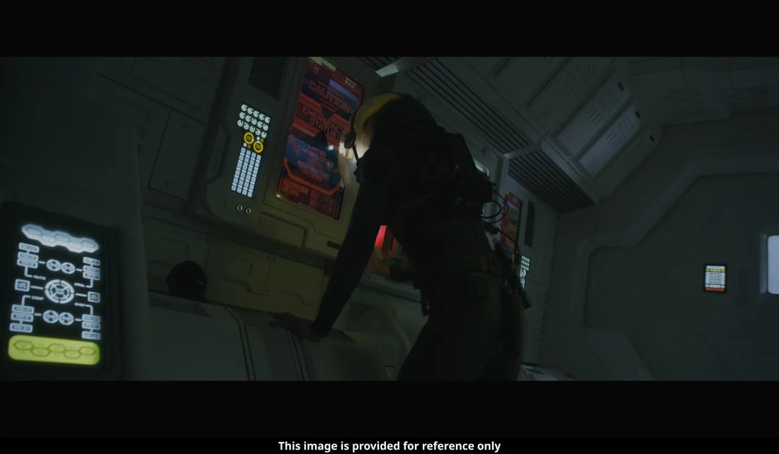 PROMETHEUS (2012) - Light-Up Lifeboat Console Display Panel - 6