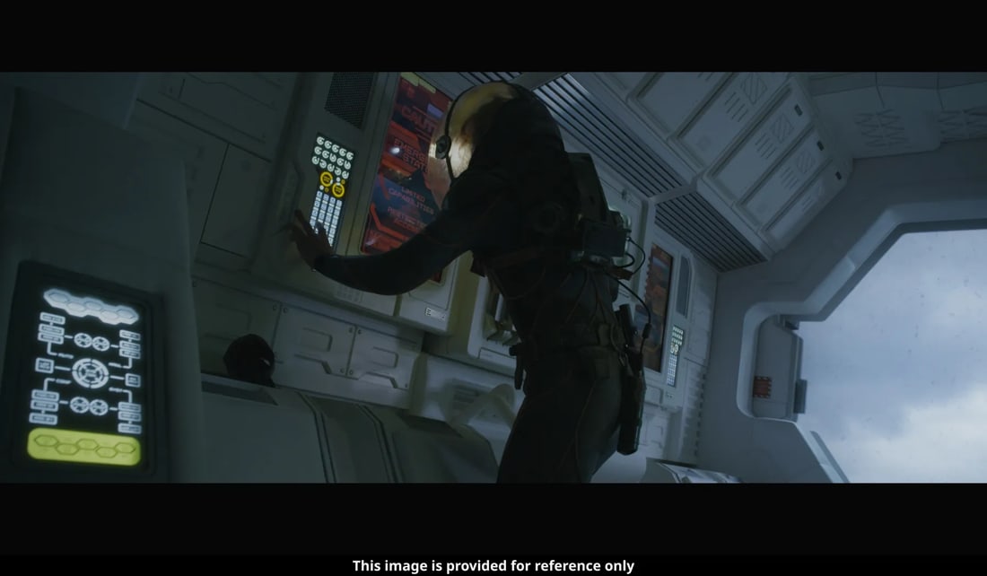 PROMETHEUS (2012) - Light-Up Lifeboat Console Display Panel - 8