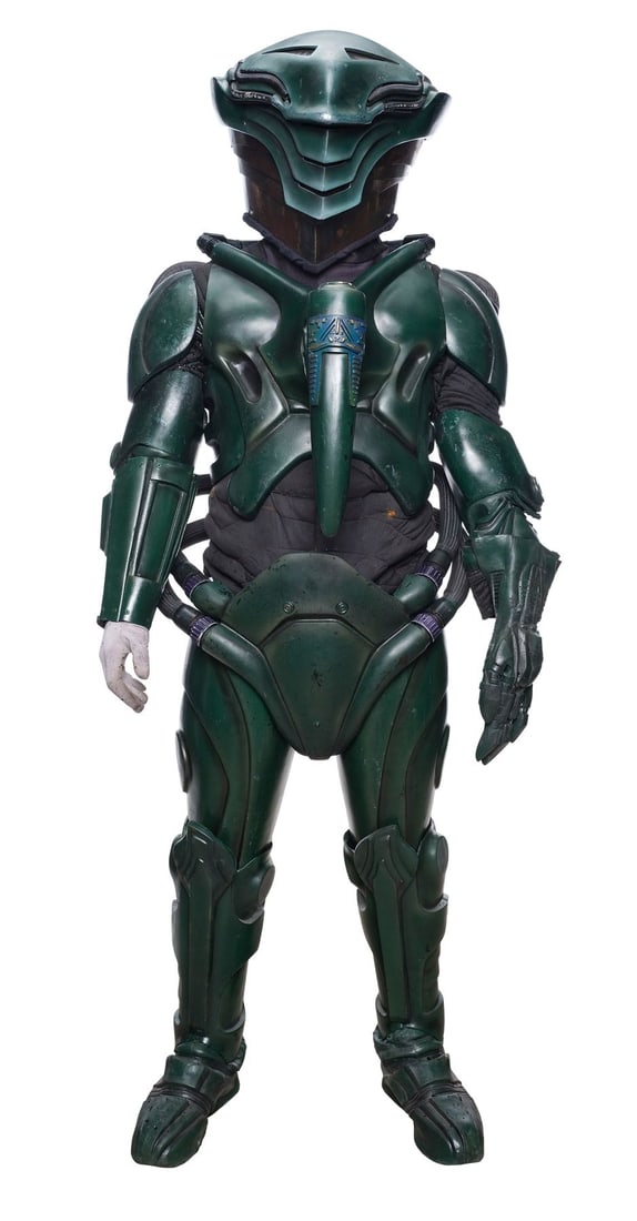 SPACE ABOVE & BEYOND (1995-1996) - Chig Costume: SPACE ABOVE & BEYOND (1995-1996) - Chig Costume - A Chig costume from Space: Above and Beyond. The "Chigs" are the alien race that are the primary antagonists of the 58th "Wildcard" division. The Chig