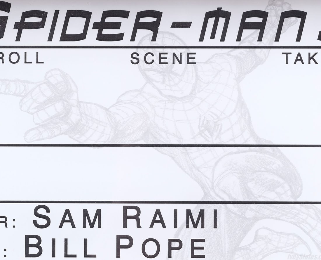 SPIDER-MAN 3 (2007) - Miniature Insert Clapperboard - 5