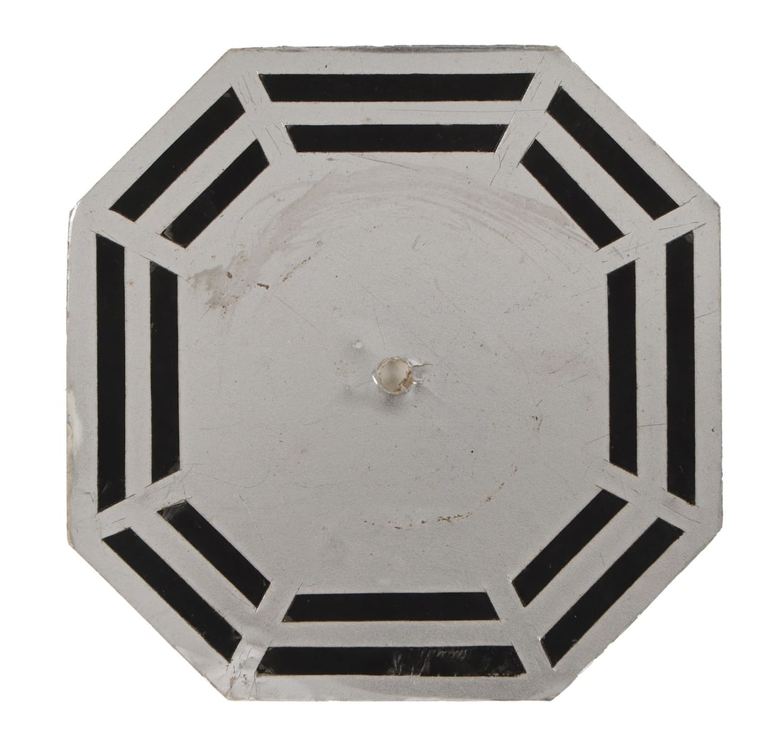 STAR WARS: THE EMPIRE STRIKES BACK (1980) - R2-D2 Octagon Port Inlay: STAR WARS: THE EMPIRE STRIKES BACK (1980) - R2-D2 Octagon Port Inlay - An R2-D2 octagon port inlay from Irvin Kershner's Star Wars: The Empire Strikes Back. Loyal droid Artoo had several octagonal por