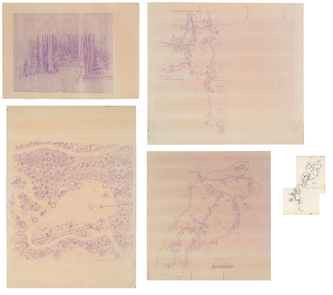 STAR WARS: RETURN OF THE JEDI (1983) - Collection of Endor Blueprints (1 of 6)