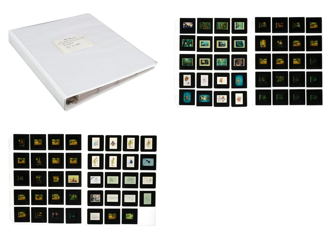 STAR WARS: EWOKS (1985-1986) - Collection of 79 Production Slides: STAR WARS: EWOKS (1985-1986) - Collection of 79 Production Slides - A collection of 79 rare slides from the production of Paul Dini and Bob Carrau's Star Wars: Ewoks. A co-production between Lucasfilm