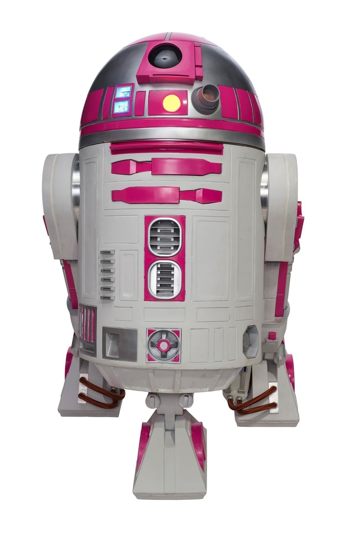 STAR WARS FRANCHISE (1977 - PRESENT) - Light-Up Remote-Controlled Promotional R2-KT Astromech Droid (1 of 15)